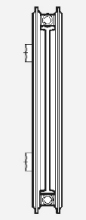 Panel doble con convector doble