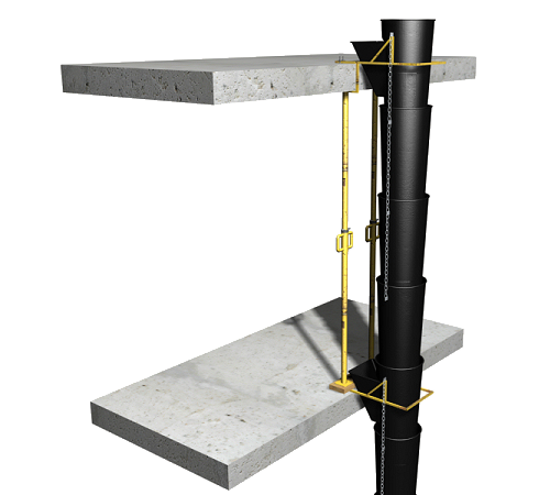 Bajante para disposición final de escombros Bajante para disposición final de escombros
