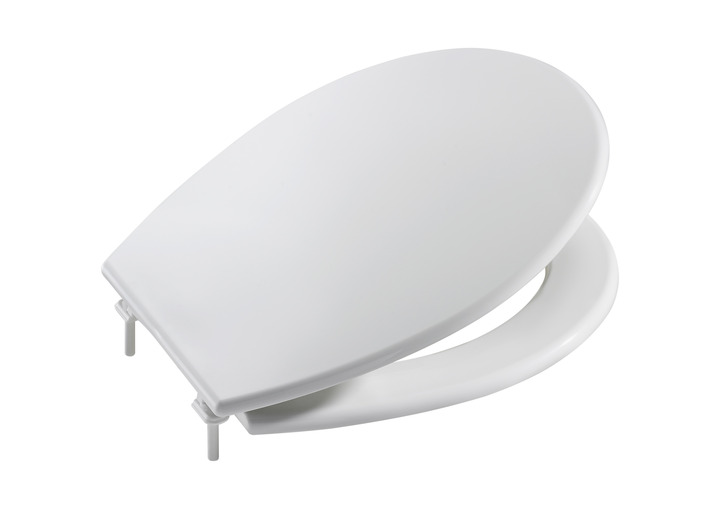 Asiento y tapa de inodoro, con bisagras acetálicas